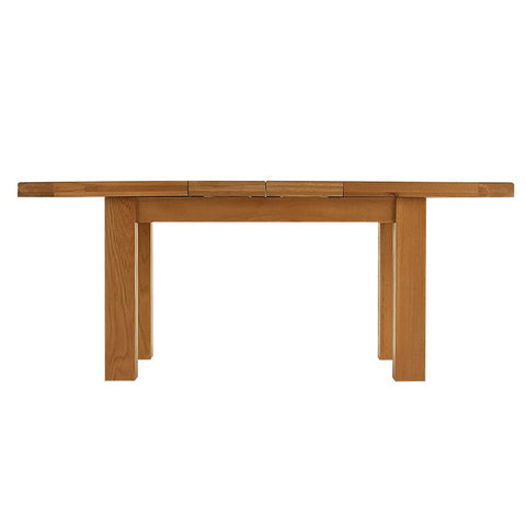 Oakham Oak Extending Dining Table - Medium 1.3m Butterfly