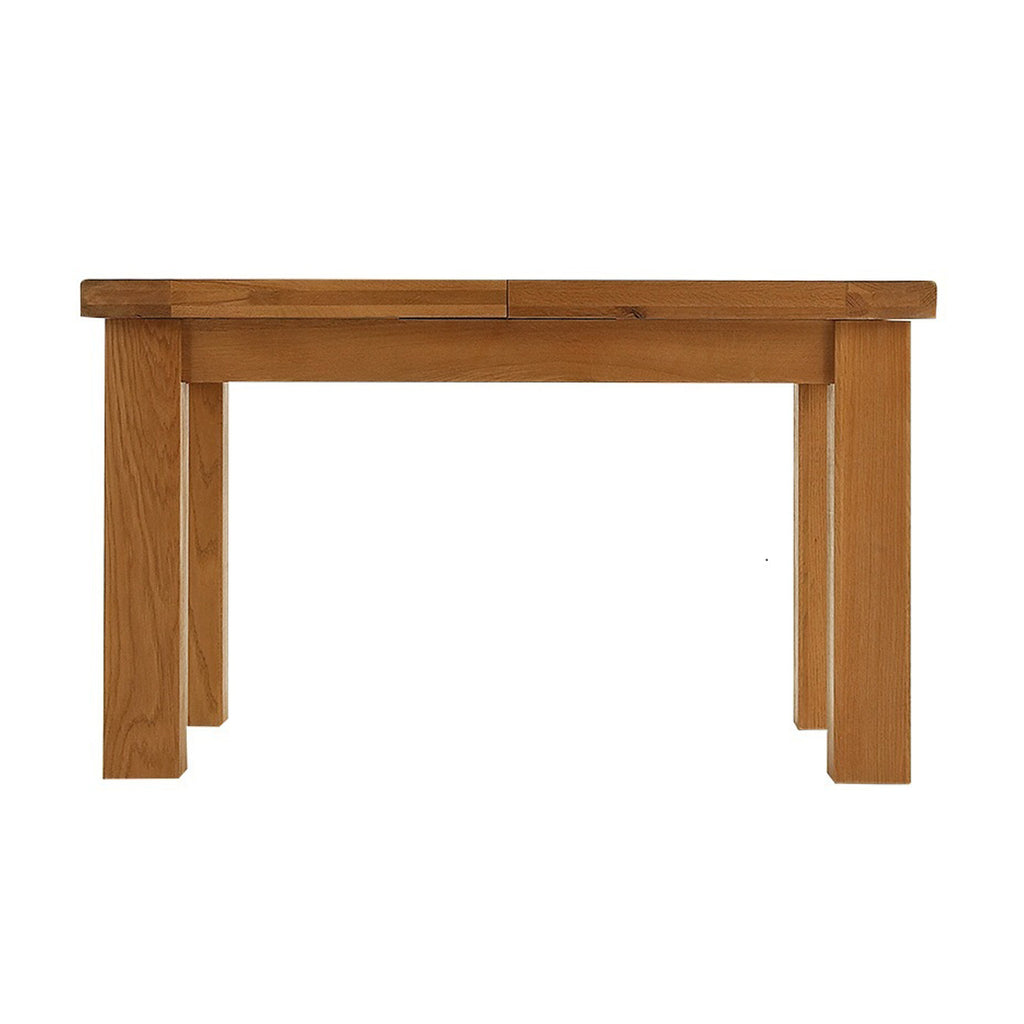 Oakham Oak Extending Dining Table - Medium 1.3m Butterfly