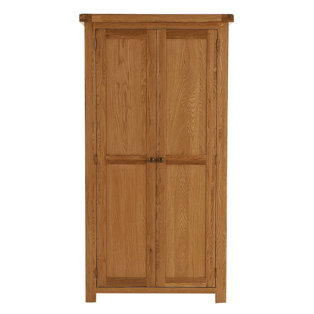 Oakham Oak 2 Door Wardrobe