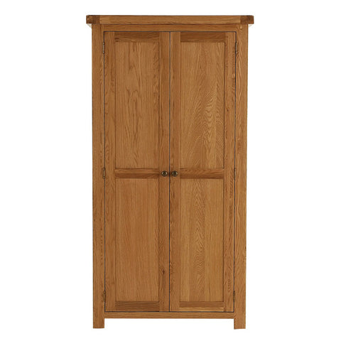Oakham Oak 2 Door Wardrobe