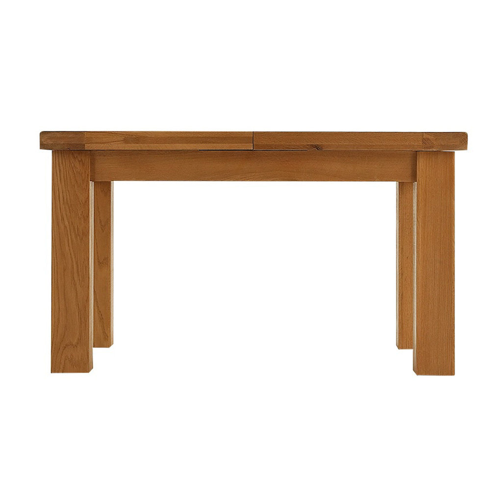 Oakham Oak Extending Dining Table - Small 1.1m Butterfly