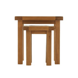 Oakham Oak Nest of 2 Tables