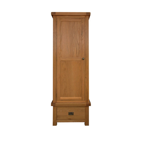 Oakham Oak Single Wardrobe