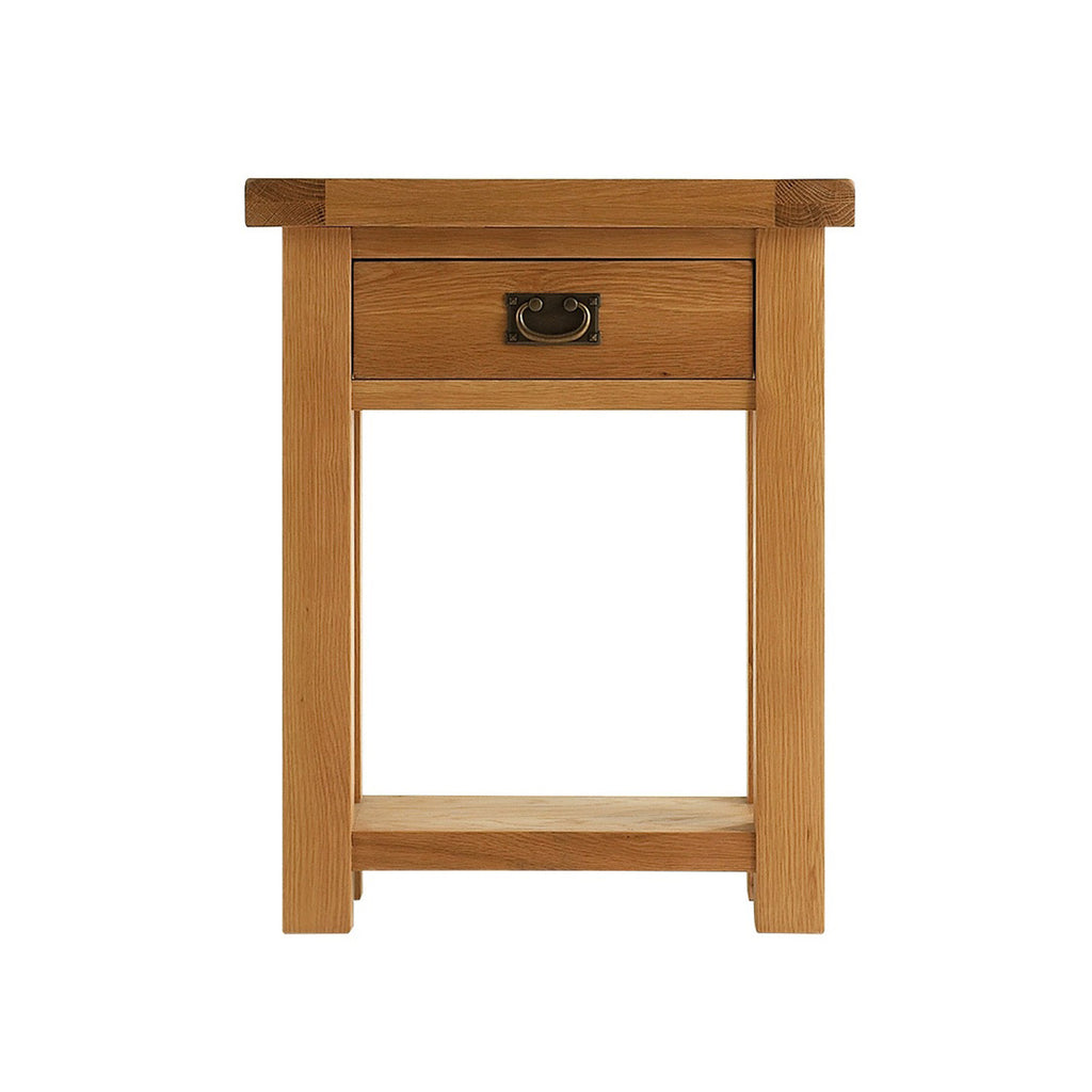 Oakham Oak Occasional Table - Telephone Table