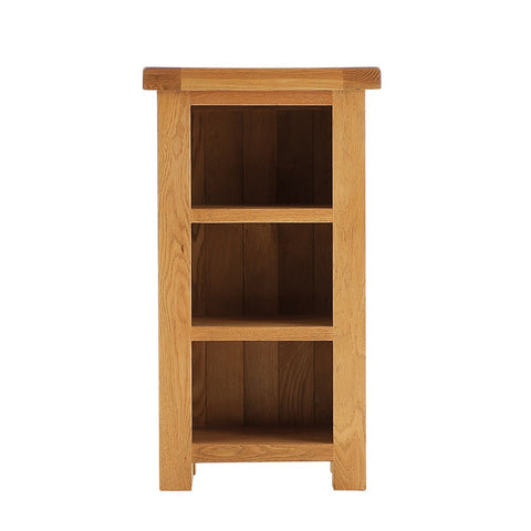 Oakham Oak Bookcase - Narrow